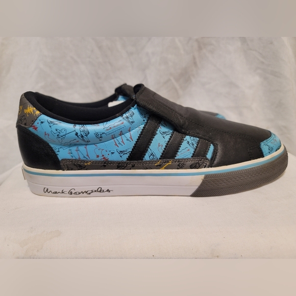 Vintage Adidas Mark Gonzales Superskate Vulcans Sz 10 US NWT no box - Picture 5 of 11